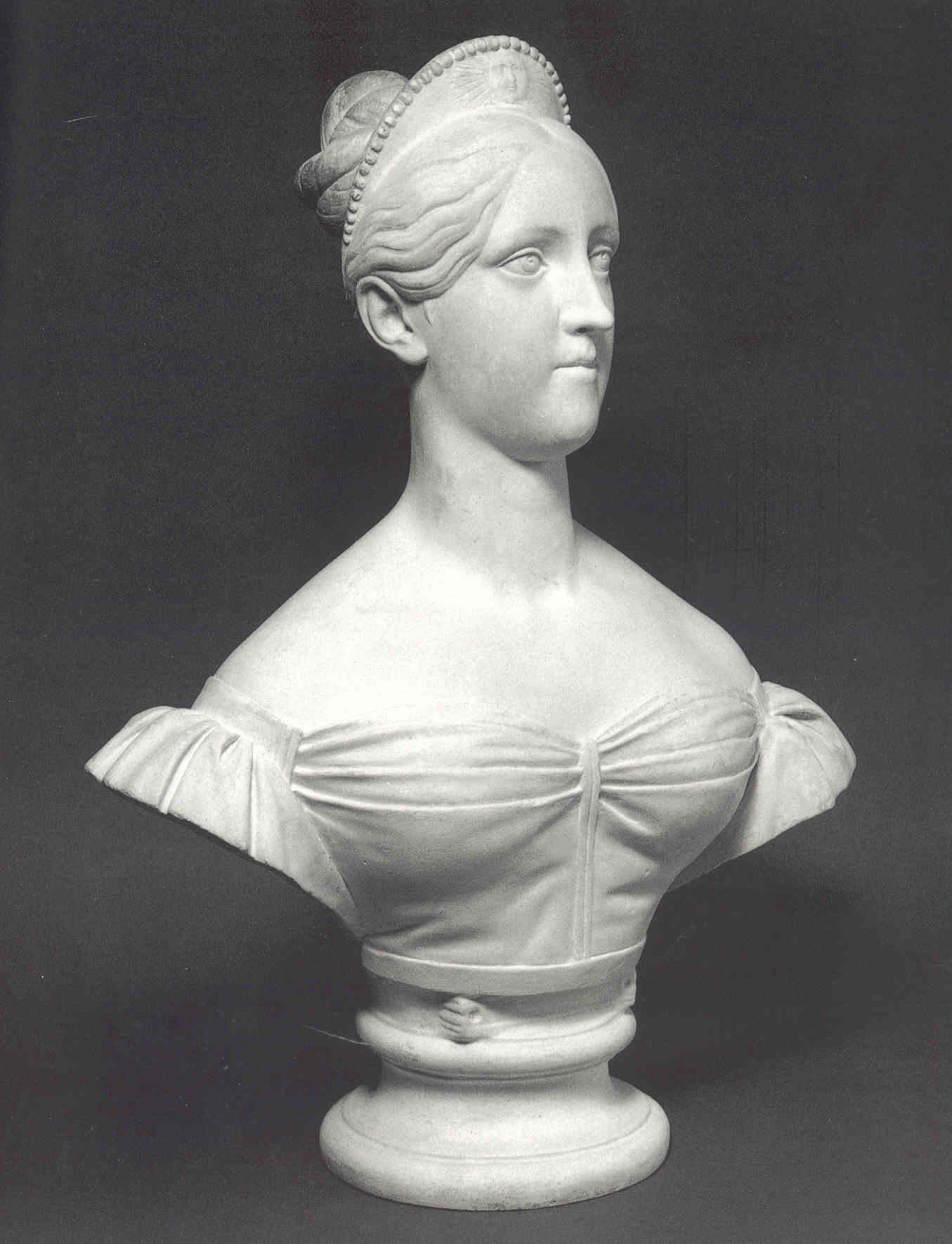 Maria Beatrice Anna d Austria d Este scultura 1840 1860